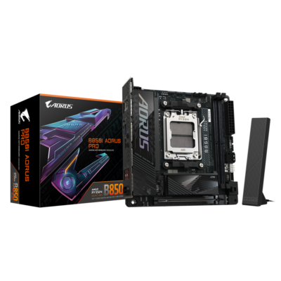 GIGABYTE B850I AORUS PRO AM5 2xDDR5 mini-ITX HDMI USB WIFI7 MB