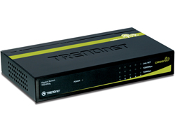 5X10/100/1000MBPS GREENNET