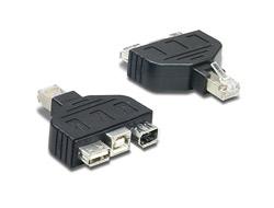 USB + FIREWIRE ADAPTER FOR