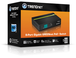 8-PORT GREENNET GIGABIT POE