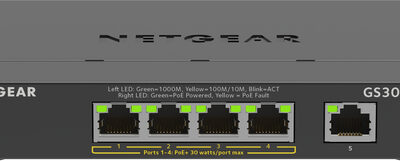 5-PORT 1G POE+ SWITCH 120WATT