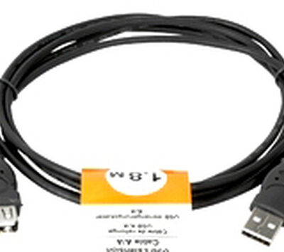 USB 2.0 EXTENSIONSCABLE 1.8M