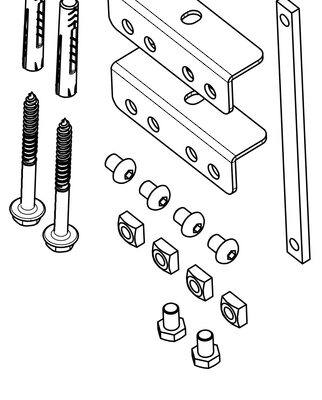 PFA 9126 PFB 34XX BRACKET KIT