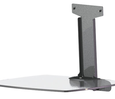 RHOBUS GLASS SHELF - 500X400MM