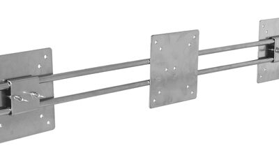 STEEL WING FOR TWO SCREENS