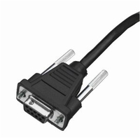 CABL RS232 BLK DB9 FEMALE
