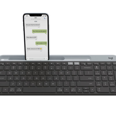 SLIM MULTI-DEVICE WRLS KEYBOARD
