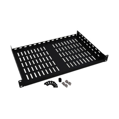 1U RACK ENCLOSURE FIXED SHELF