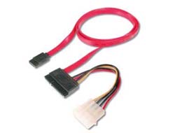 SATA ADAPTER CABLE F/F 0.5M