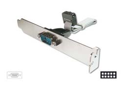 SERIAL SLOT BRACKET CABLE 0.25M