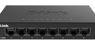 SWITCH 8 PORTS GIGABIT METALLIC