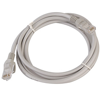 CAB 1.5 M/5 FT GREY ETHERNET