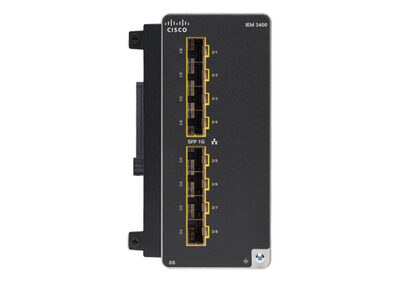 CAT IE3400 WITH 8 GE SFP PORTS
