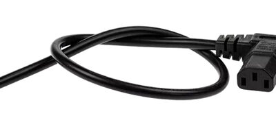 MAINS CABLE ANGL C13-OPN 0.5M