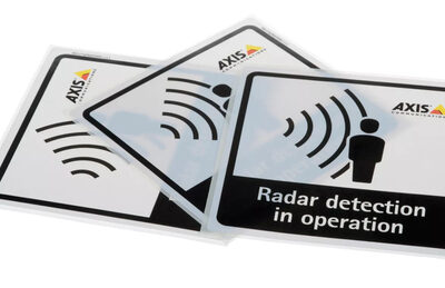 RADAR DETECTION STICKER EN 10PC