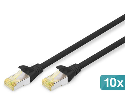 CAT 6A S/FTP PATCH CORD10P AWG