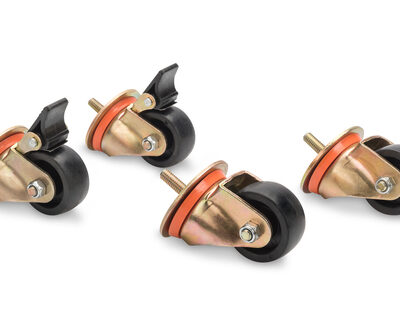 LOCKABLE CASTORS FOR OPEN RACKS