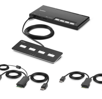 4-PORT DUAL HEAD DP MODULAR
