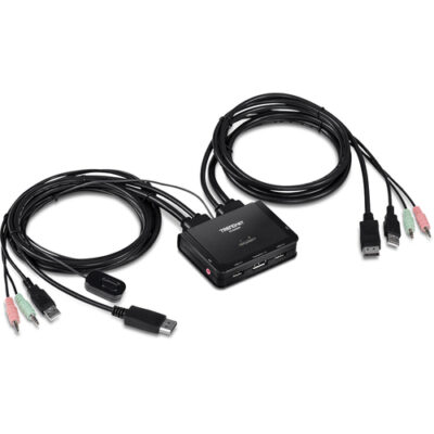 2-PORT 4K DISPLAYPORT KVM