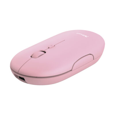 PUCK WRL RCHRGABLE MOUSE PNK