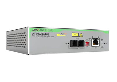 TAA 10/100TX TO 100FX/SC POE+