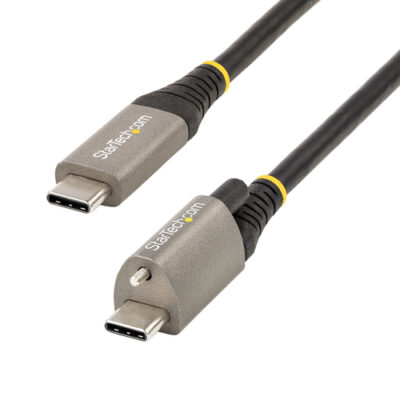 3FT TOP SCREW LOCKING USB C