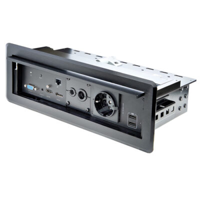 TABLE BOX WITH A/V AND POWER