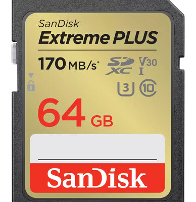 EXTREME PLUS 64GB SDXC MEMORY