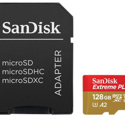 EXTREME PLUS MICROSDXC 128GB+SD