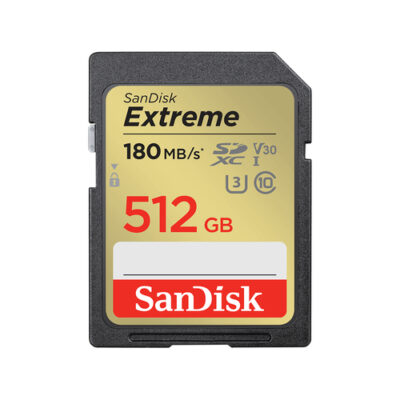EXTREME 512GB SDXC MEMORY CARD