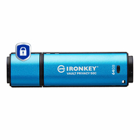 64GB USB-C IRONKEY VAULT P 50C