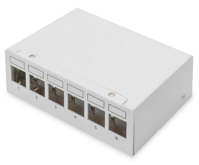 6-PORT MODULAR PATCH PANEL