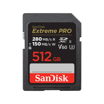PRO 512GB V60 UHS-II SD CARDS