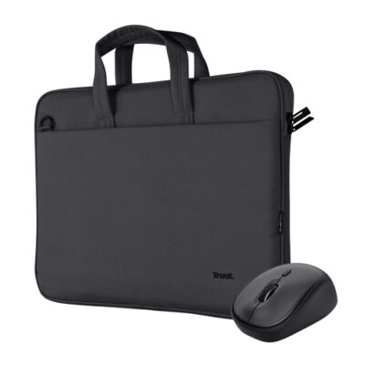 BOLOGNA BAG AND MOUSE SET BLACK