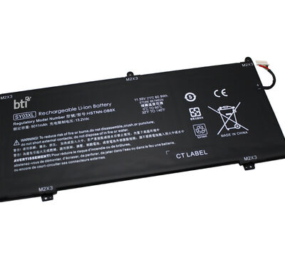 BTI 3C BATTERY HP CHRMBK 15-DE