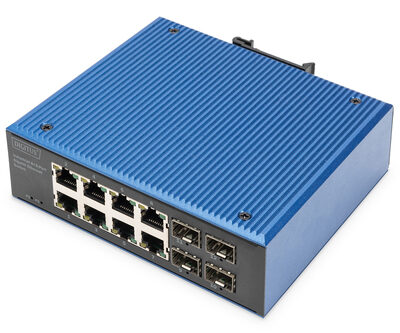 INDUSTRIELLER 8+4-PORT E SWITCH