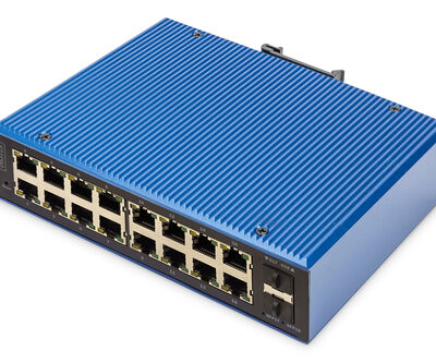 INDUST 16+2PORT E POE SWITCH
