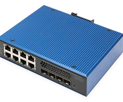 IND.8+4SFP+PORT E POE SWITCH