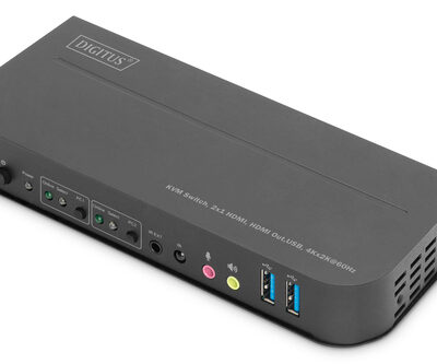 KVM SWITCH 2X1HDMI +OUT USB