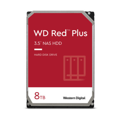 8TB RED PLUS 256MB CMR 3.5IN