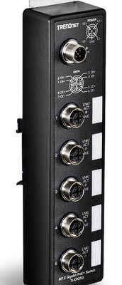 5-PORT INDUSTRIAL EN50155 M12