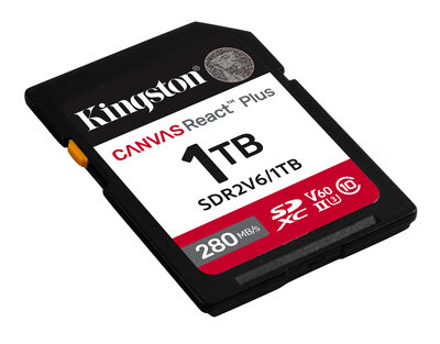 1TB SDXC CANVAS REACT PLUS U3
