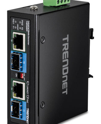 2-PORT INDUSTRIAL SFP TO GB
