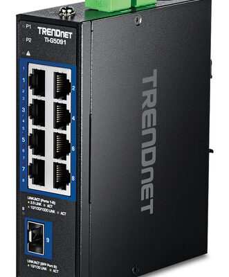 9-PORT INDUSTRIAL 2.5G DIN-RAIL