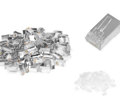 CAT 6 MODULAR PLUG ROUND 100X