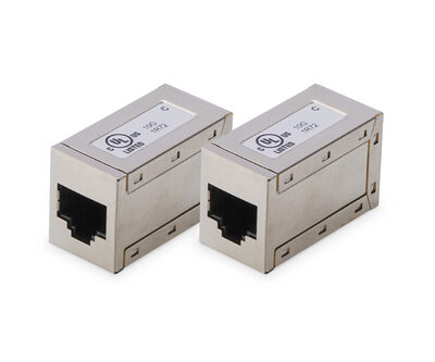 CAT 6 MODULAR COUP.SHIELD 2X