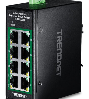 8-PORT INDUSTRIAL FAST ETHERNE