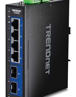 6-PORT INDUSTRIAL 2.5G DIN-RAIL