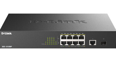 10-PORT SMART POE 1G SWITCH