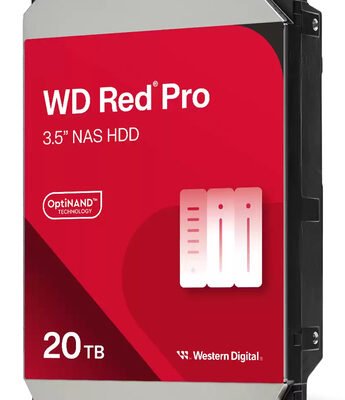 20TB RED PRO 512MB CMR 3.5IN